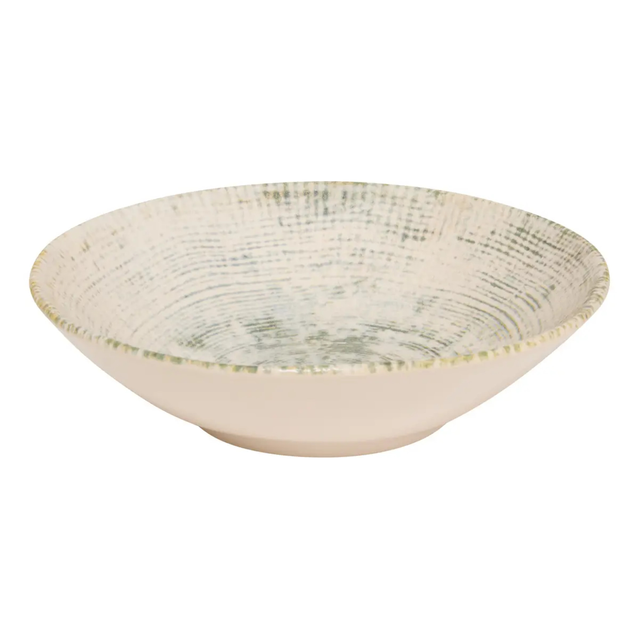 Assiette creuse Ariane D21cm vert