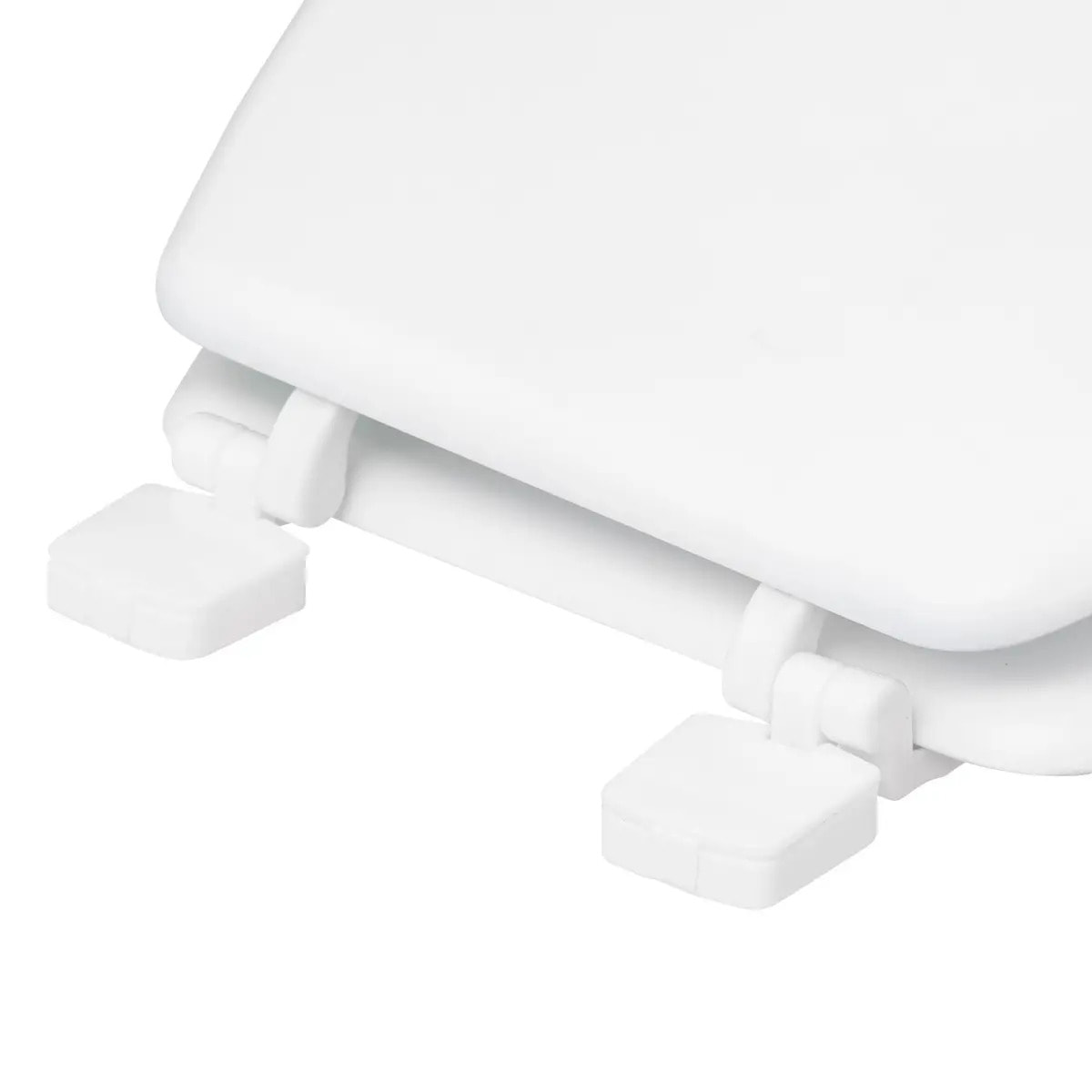 Abattant WC "Colorama" blanc en bois laqué