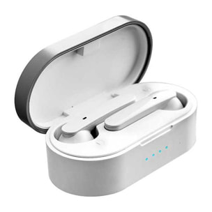 Auriculares Inalámbricos Earbuds TWS157 White - Bluetooth 5.0