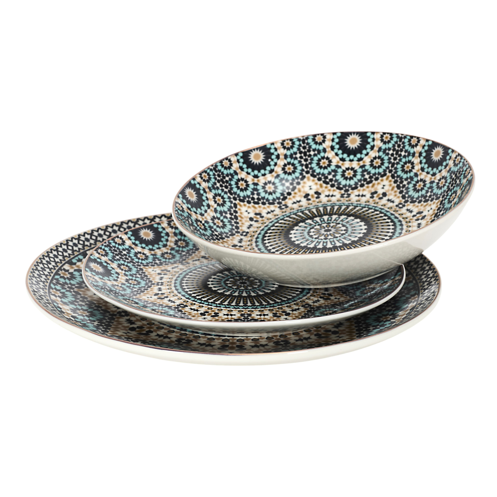 Assiette Creuse Noura D20cm