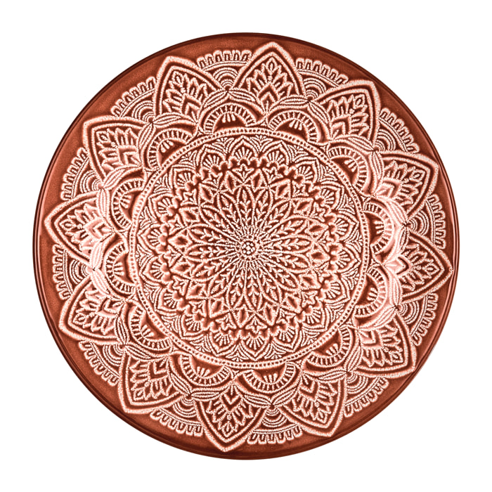 Assiette Sahara Terracotta D19.5cm