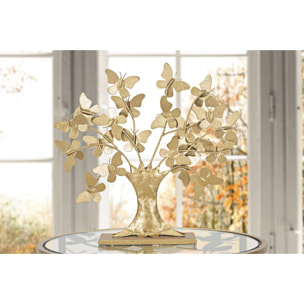 ALBERO DELLA VITA CON FARFALLE GLAM CHARME1921 DORATO