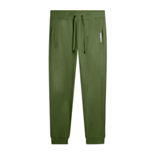 Pantaloni sportivi in cotone con taschino posteriore