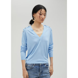 Pullover dettaglio spalla