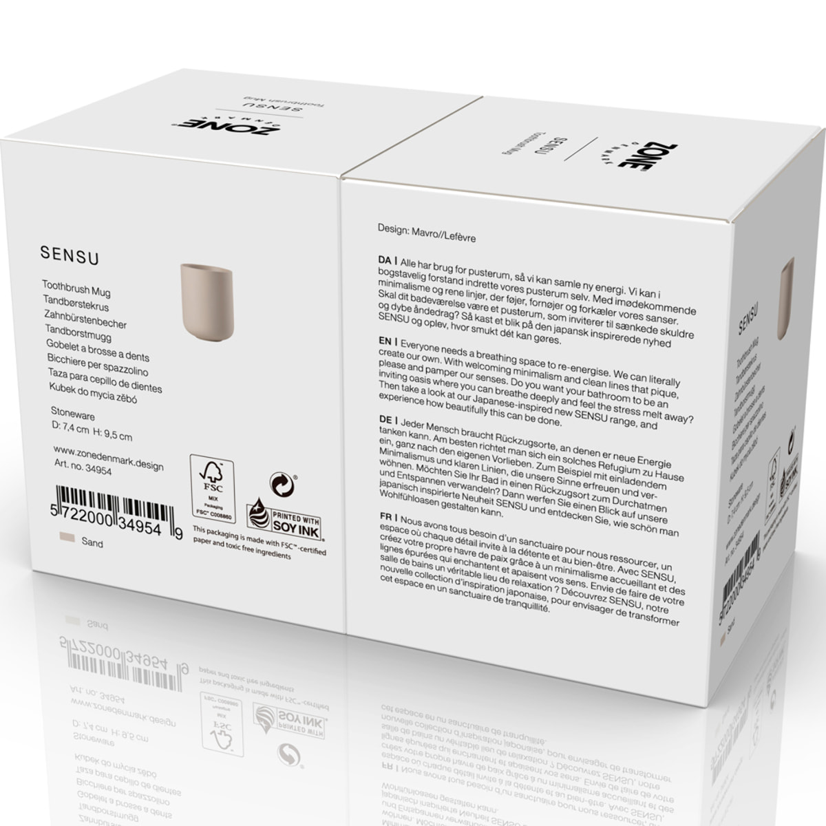 Gobelet pour brosse à dents Sensu