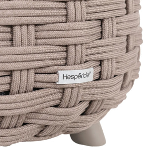 Pouf de jardin Obbae café