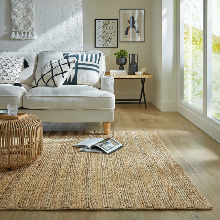 Tapis en jute DREW BRAID Jute
