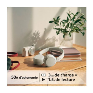 Casque SONY WH-CH520 Jaune