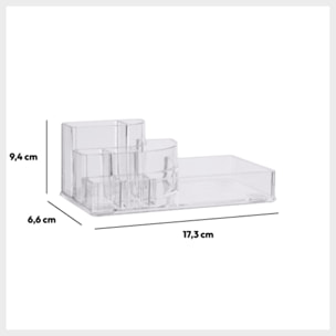 Organiseur maquillage Transparent Selena