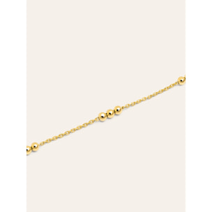 Bracciali Triple Dots Argento Placcato Oro