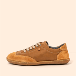 Zapatos N5295 NYLON CUERO /EL VIAJERO color Cuero