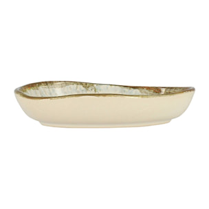 Lot de 6 coupelles 10cm en faience bleu et blanc MINERAL
