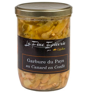 Garbure du pays au canard en confit Verrine - 750g - France