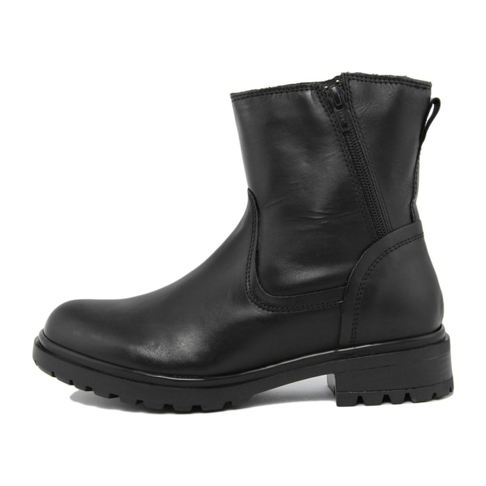 Stivaletto Fashion Attitude in pelle color Nero