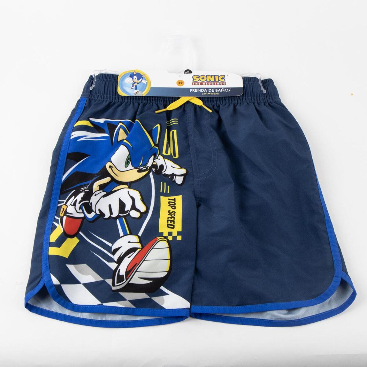 Bermuda Baño Sonic - Color Azul Oscuro