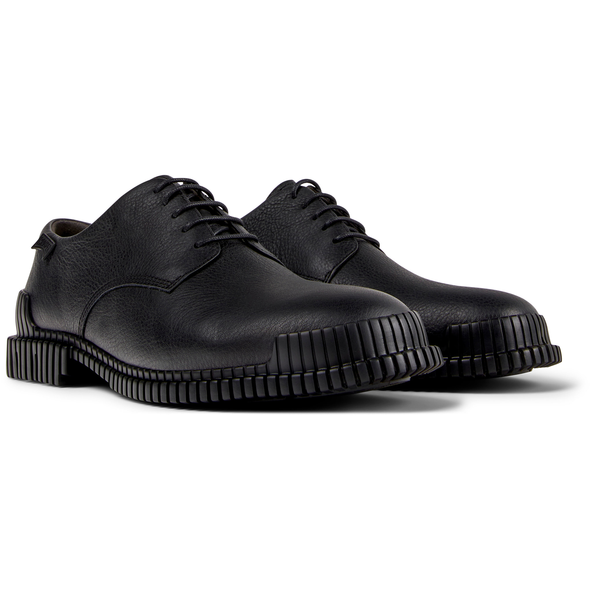 Scarpe stringate - CAMPER Pix - Nero - Pelle liscia