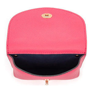 Aquilonia bolso de mano mujer. Piel auténtica acabado Dollaro.