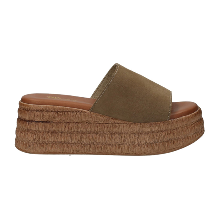Sandali Donna Tata Italia Cachi
