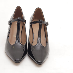 T-BAR CON TACCO NERO