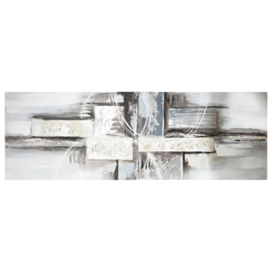 Toile peinte "Kylia" abstrait 150x50cm