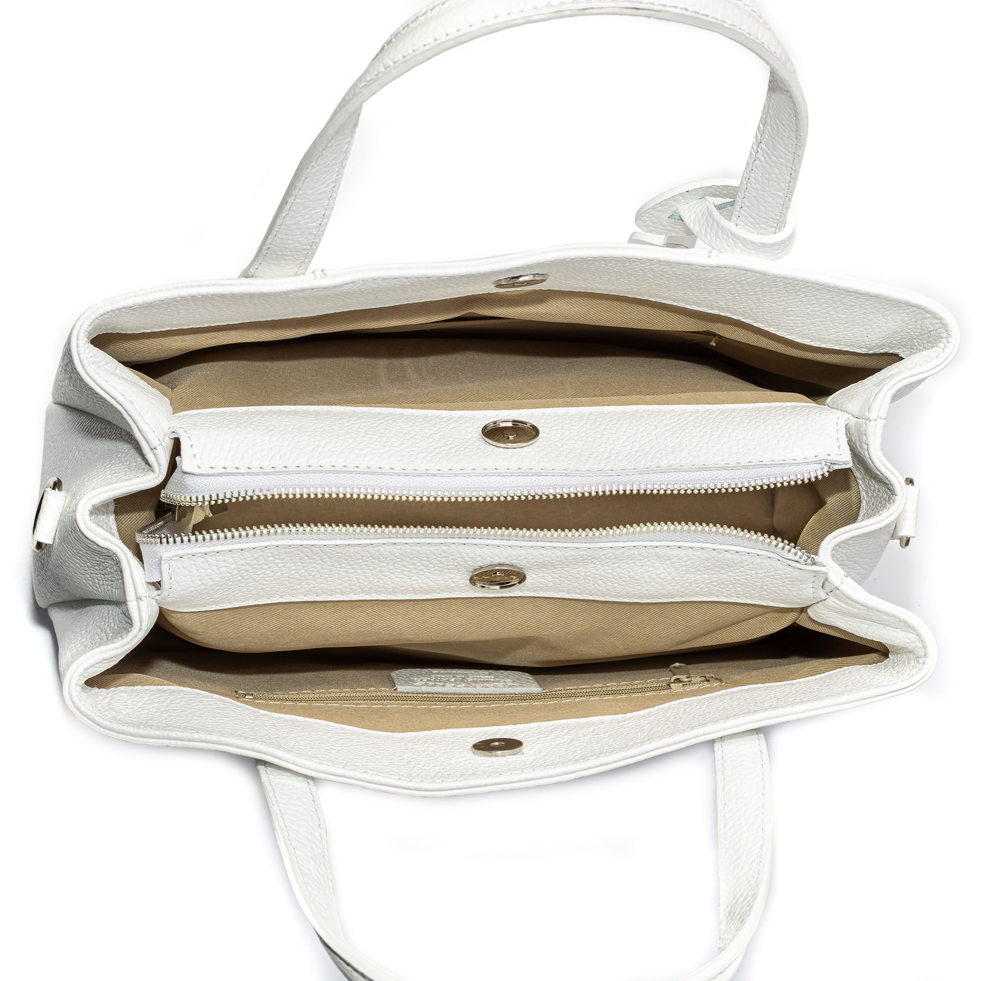 Bagnaria borsa tote donna. Vera pelle Dollaro.