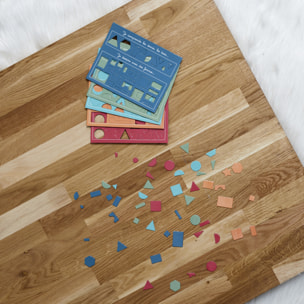 TABLEAU EN BOIS JE COMPRENDS LES FORMES