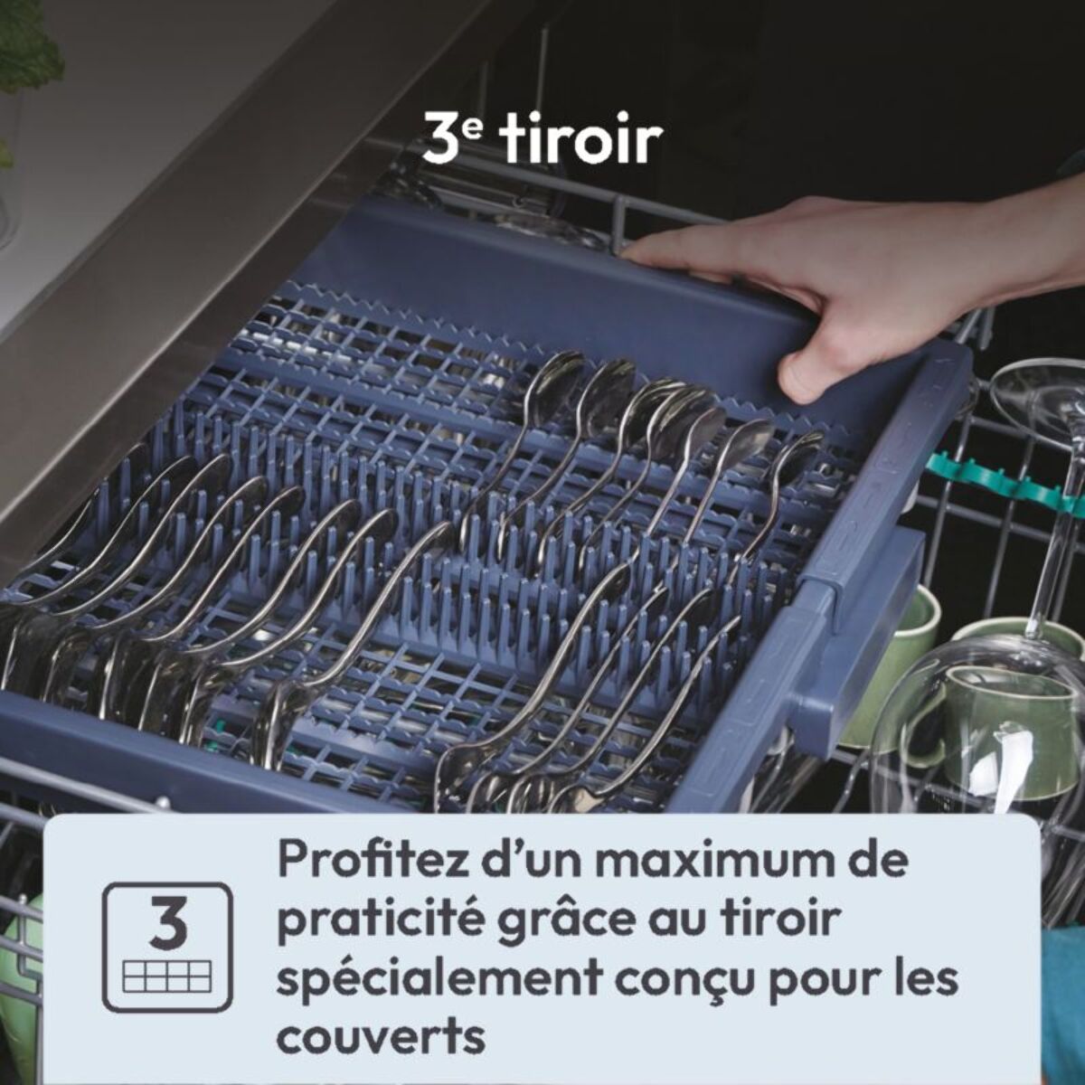 Lave vaisselle 60 cm CANDY CNF 4A4S3PSX