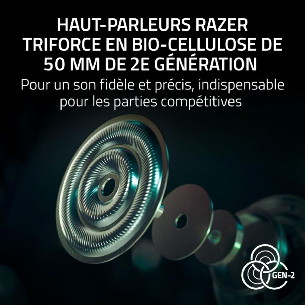 Casque gamer RAZER BLACKSHARK V3 PRO NOIR