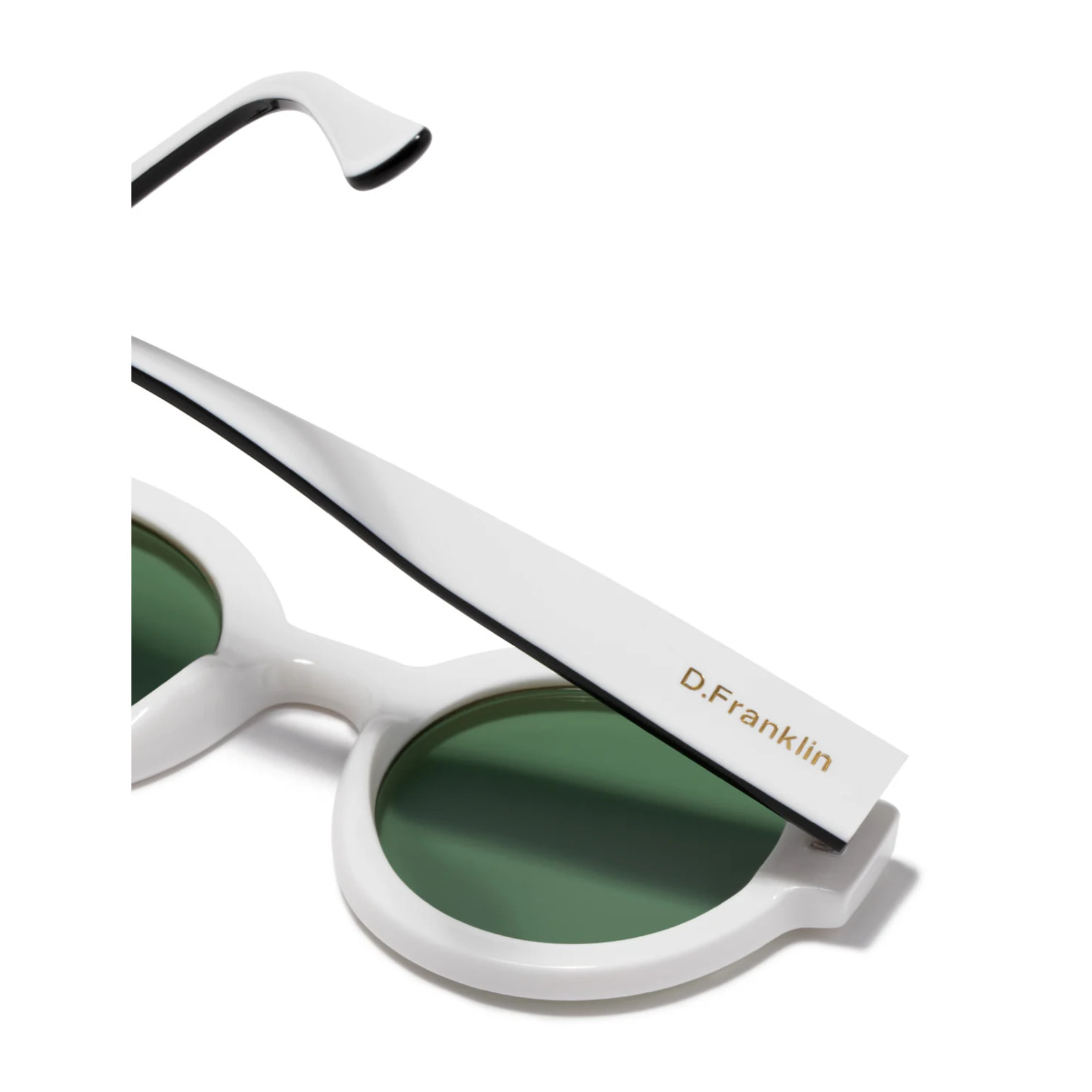 Gafas de Sol 913 White / Green D.Franklin