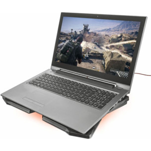 Support ordinateur portable TRUST Gaming GXT278 4 ventilateurs