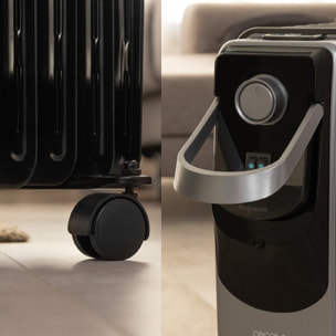 Cecotec Radiador de aceiteReadyWarm 11000 Space 360 Black
