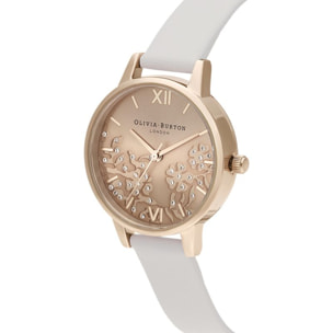 Reloj Olivia Burton OB16MV102 Mujer Analogico Cuarzo con Correa de Piel sintetica