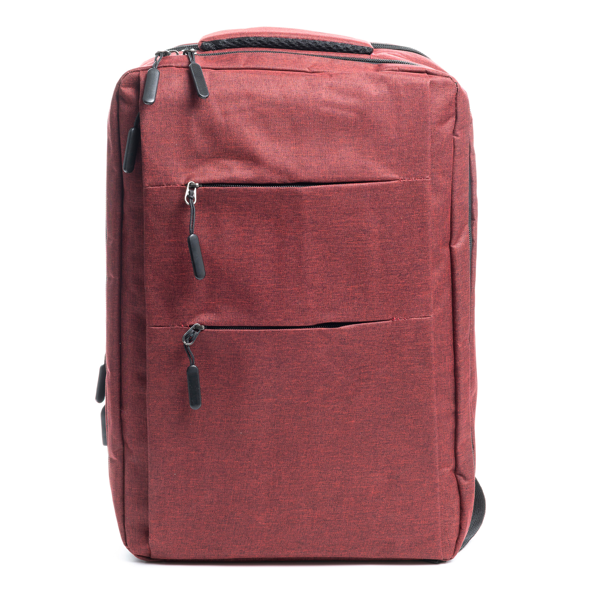 Zaino da cabina multiscomparto, porta laptop 17". Adattabile a Trolley. Presa USB esterna nascosta.