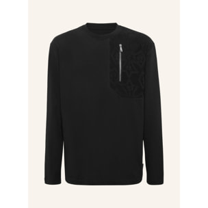 PHILIPP PLEIN Camiseta Cuello Redondo Ls CREST