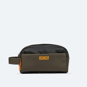 Neceser Kaki de Alta Resistencia con Bolsillo Oculto JUNGLE TOILETRY BAG