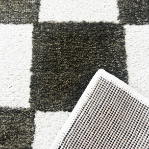 PANTONE - Tapis vert à motif damier TERRA DEL SOL
