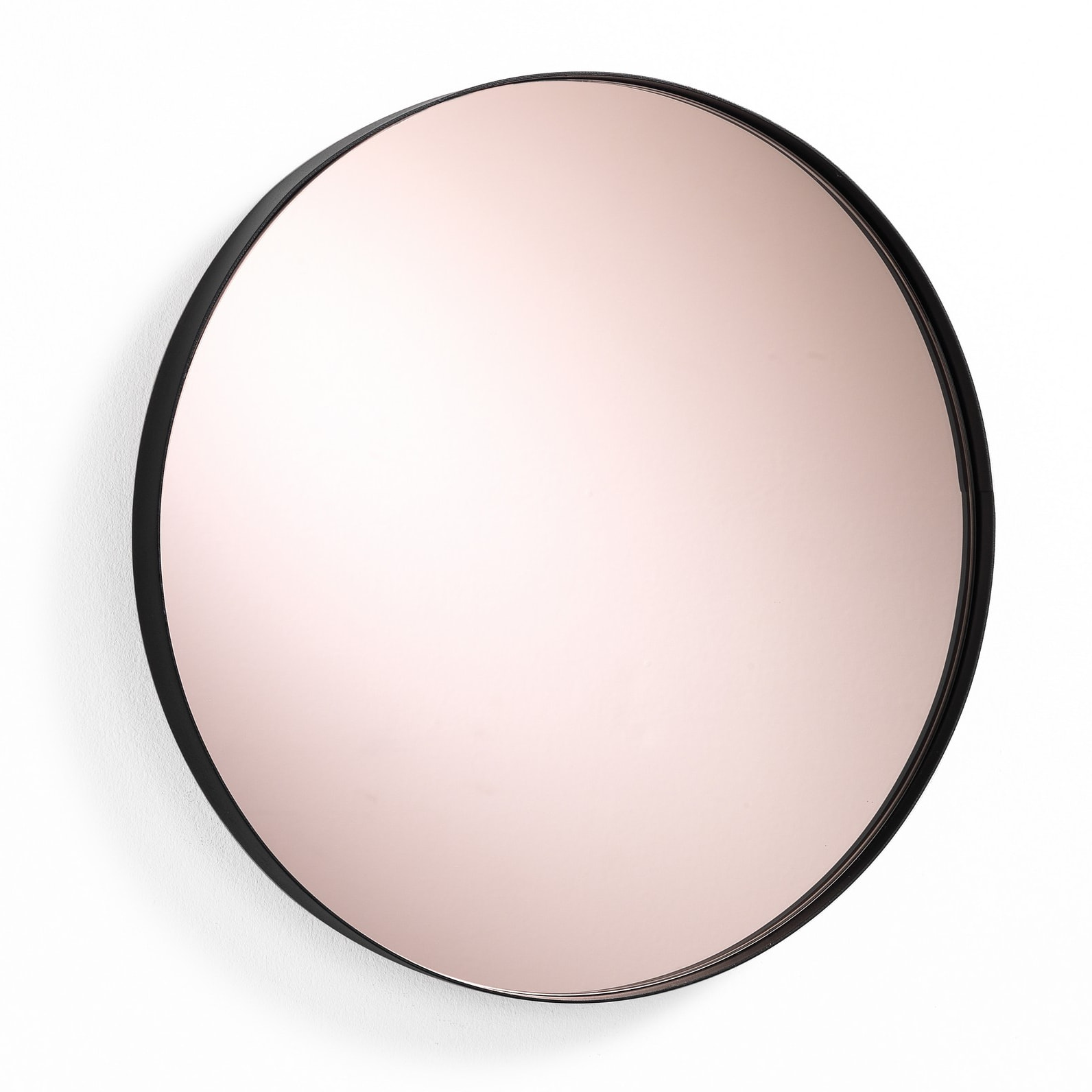 Tomasucci Miroir mural ROND AFTERLIGHT Noir