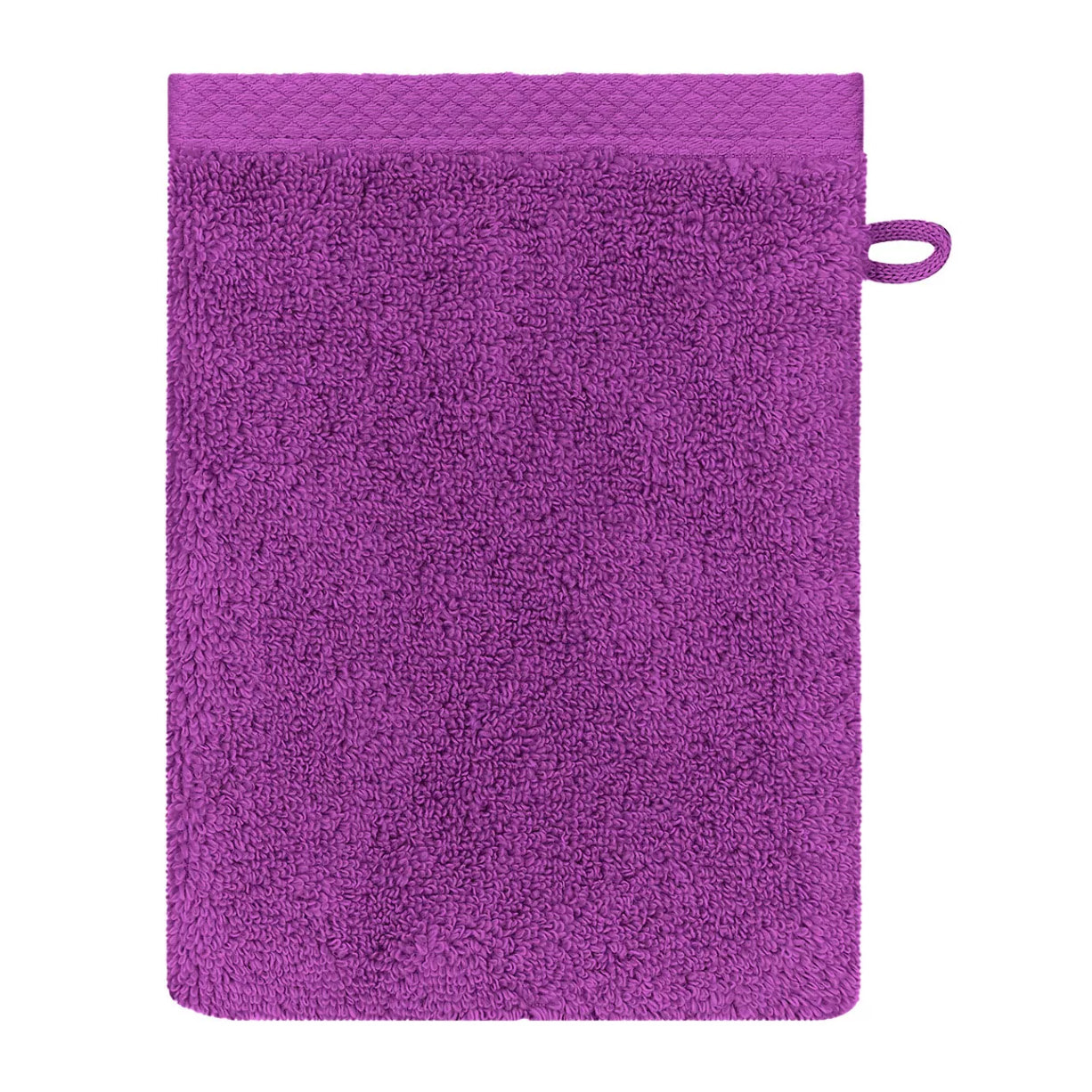 Gant de toilette Elea raisin