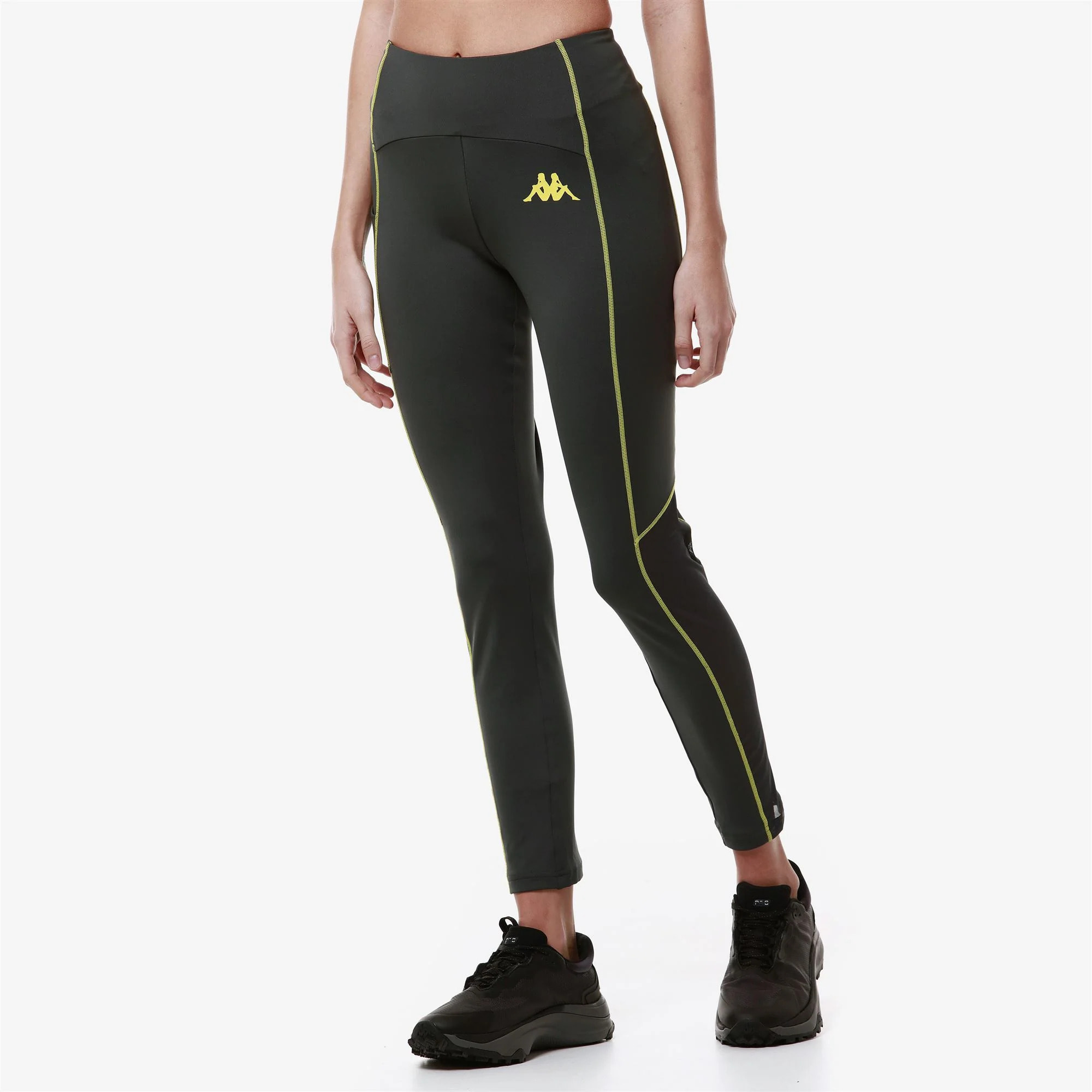 Kappa - Pantaloni Donna Grigio - Kombat Fema