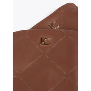 Guanti con Logo a Reticolo