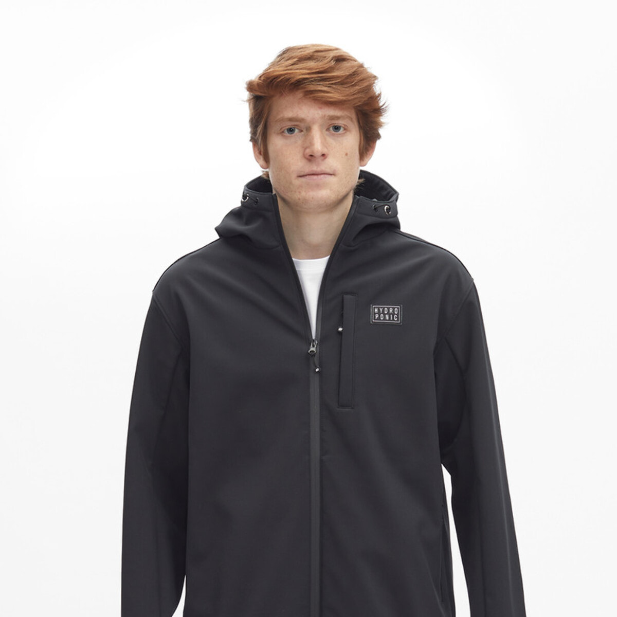 Chaqueta Softshell con capucha y cremallera CAMPUS Hydroponic