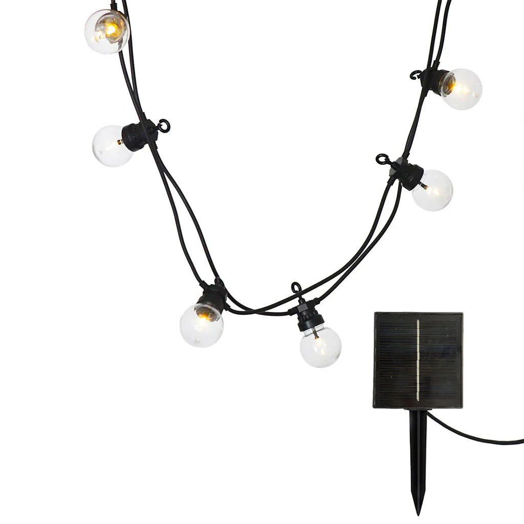 Guirlande solaire PARTY 20 LED 9M