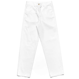 Pantaloni Robe di Kappa Donna Bianco ALINA GABARDINE