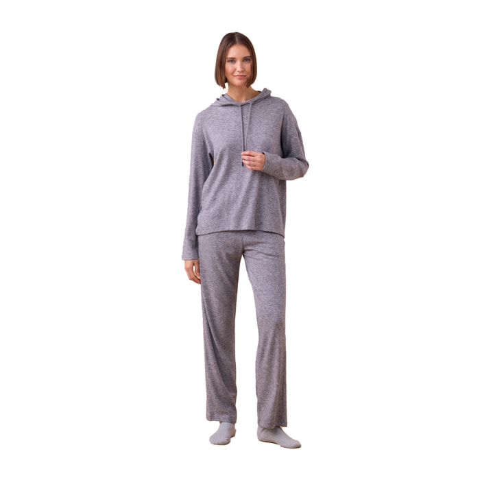 Completo loungewear donna in maglia articolo vienna Noidinotte