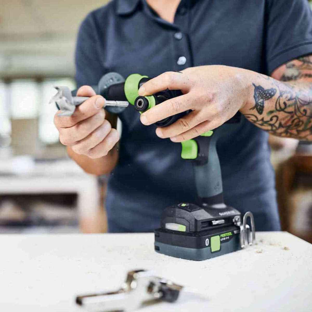 Perceuse visseuse 18V (1x4,0 + 1x5,0 Ah) QUADRIVE TDC 18/4 5,0/4,0 I-Set - FESTOOL 577612