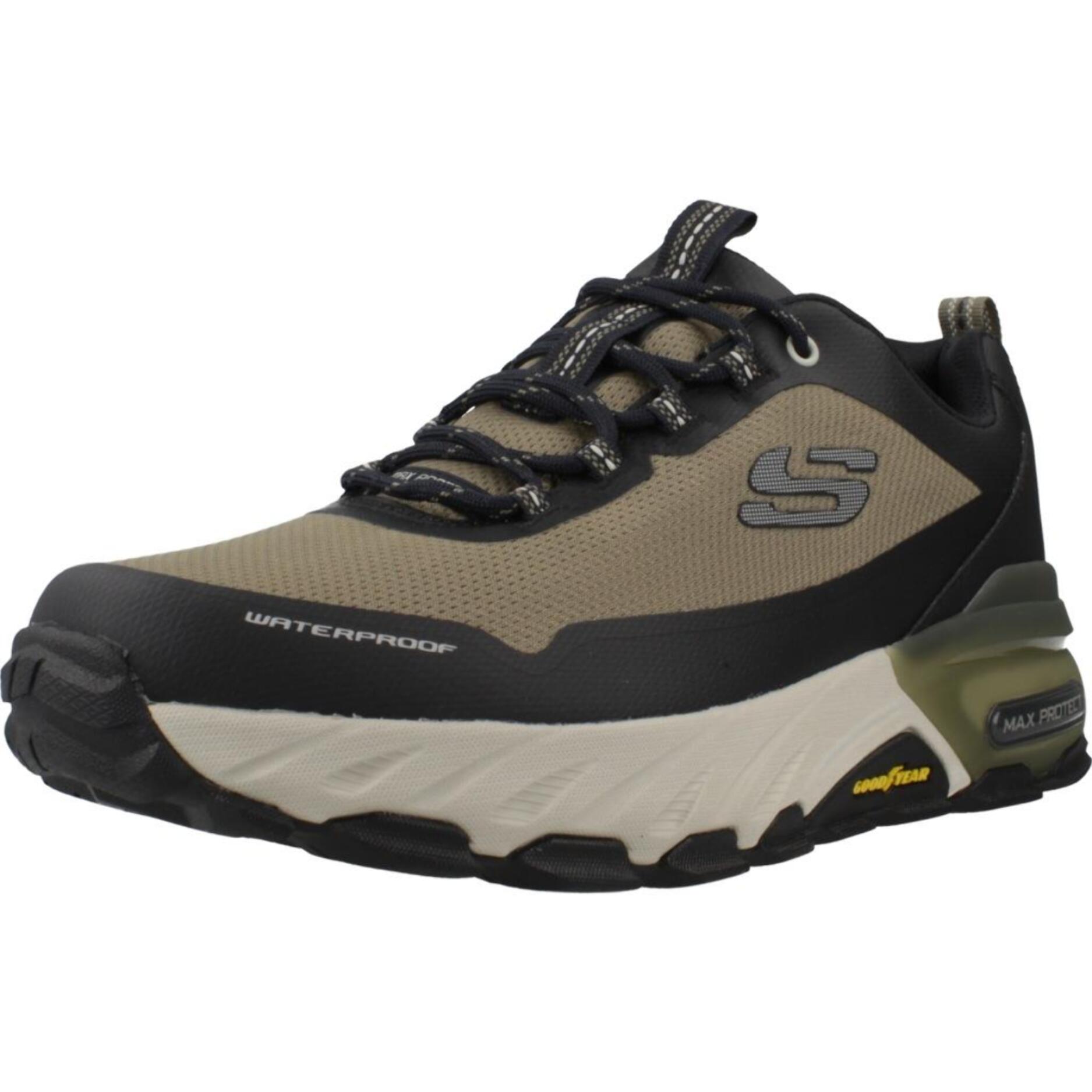 Sneakers De  Hombre Max Protect - Fast Track Verde