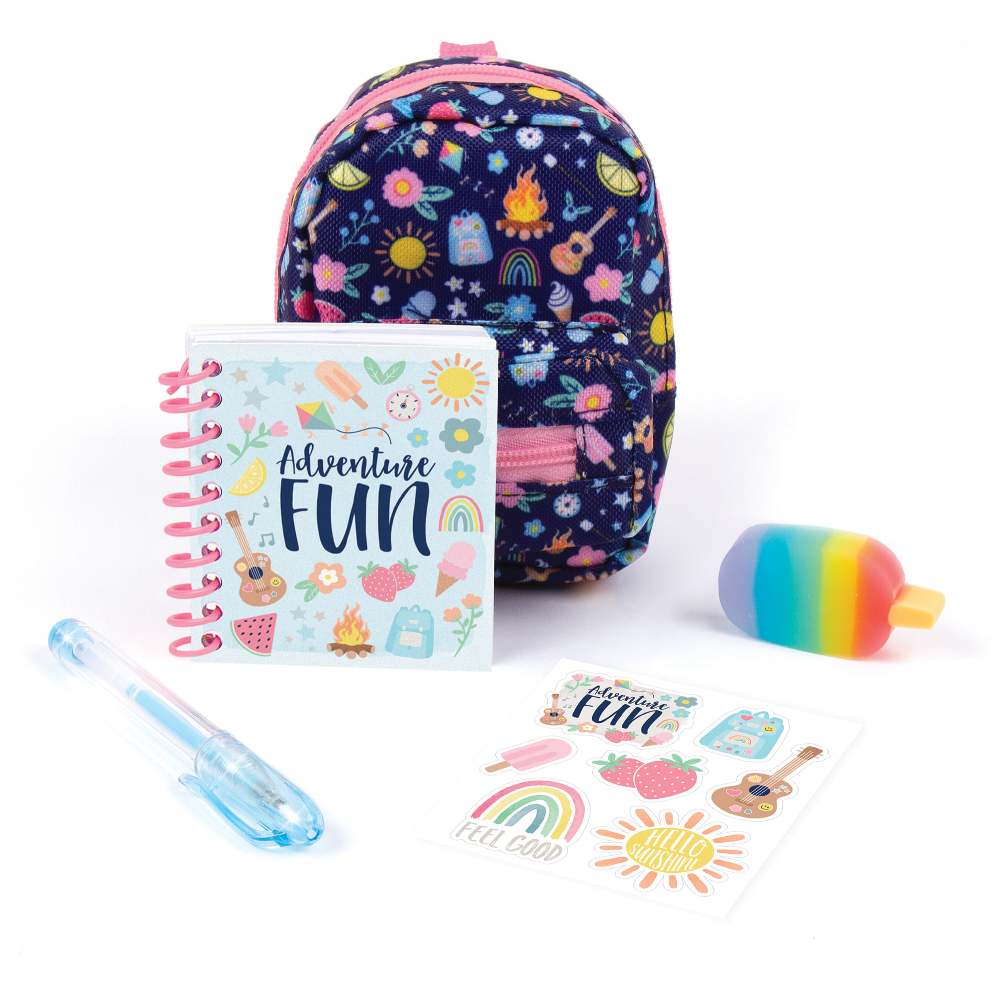 3C4G Mini Zaino con Penna e Diario