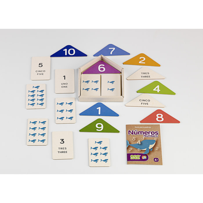 Juego educativo primer aprendizaje cefa toys eco logic numeros cefa toys