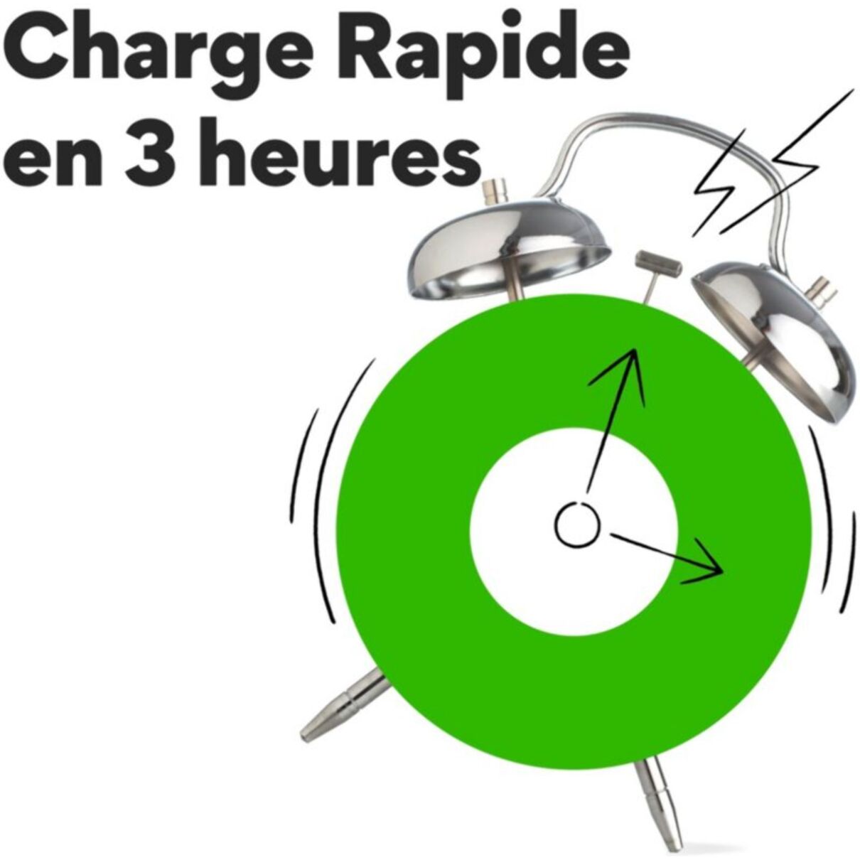 Chargeur de batterie GP B441 + 4 AAA 850mAh