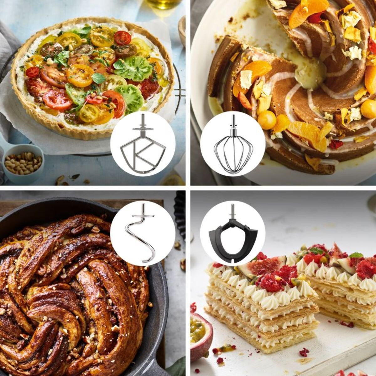 Robot pâtissier KENWOOD KVC85.314SI Titanium Chef Baker